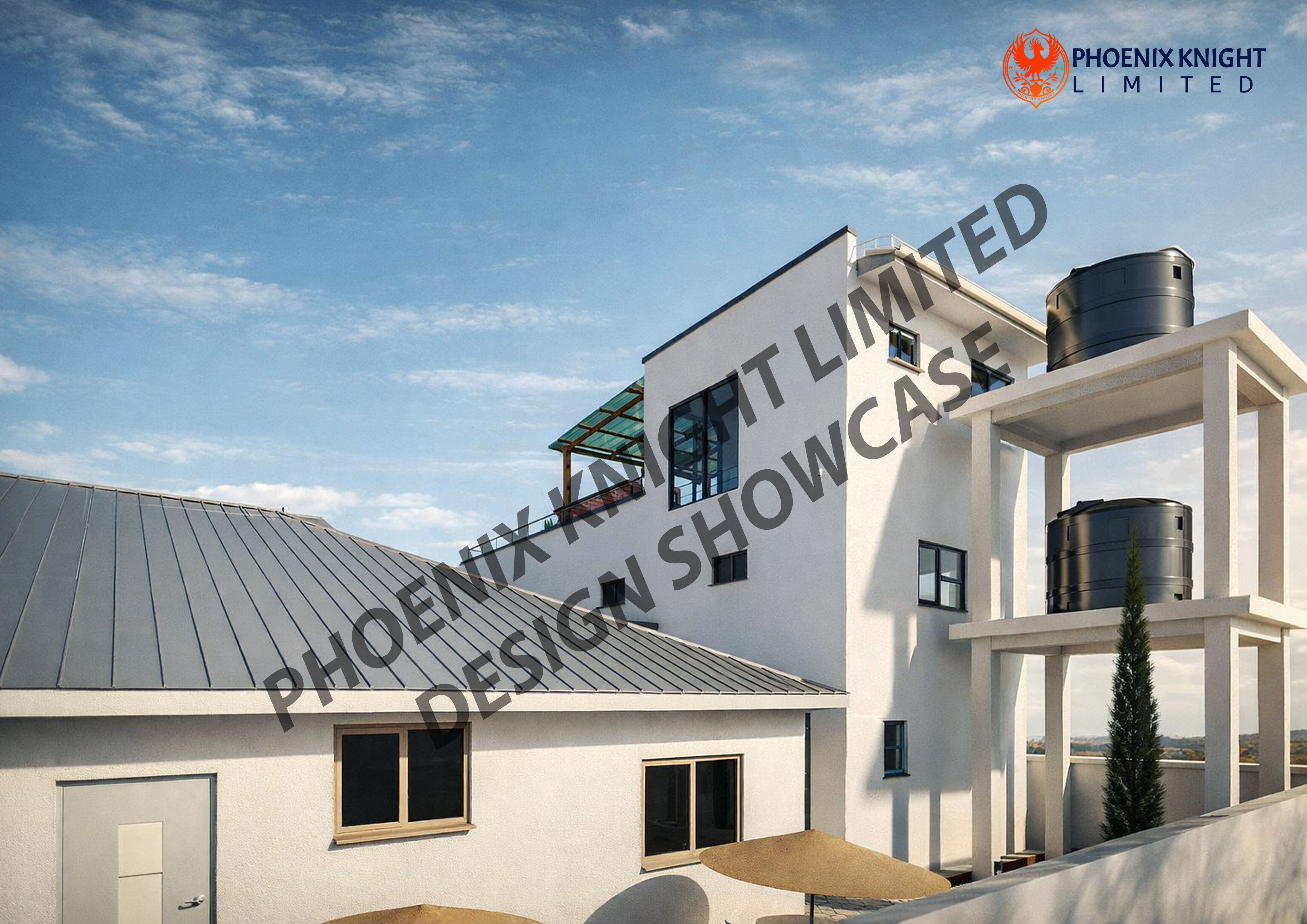 Skyline Haven Back View